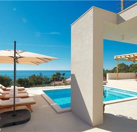 3 bedroom villa with pool and sea views Hvar island sleeps 6